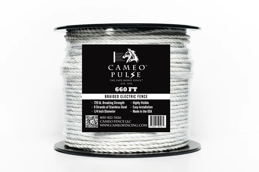 Cameo Pulse™ 660ft Electric Fence for Horses (Flexible)