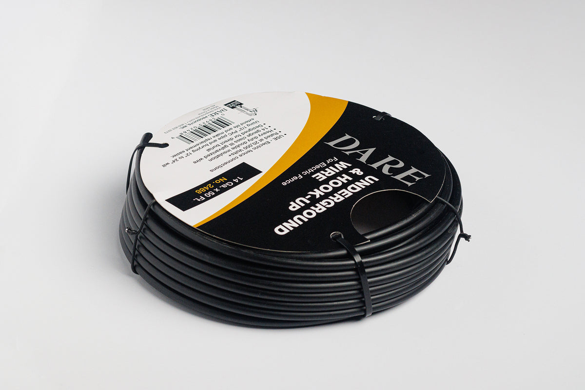 100' Underground Electric Fence Leadout Wire, Ground Cable