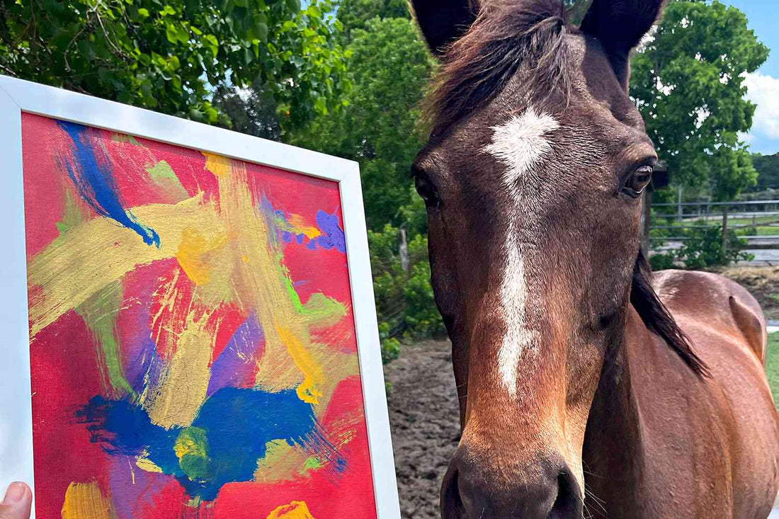 Horse Painting - It's a thing!