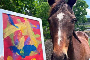 Horse Painting - It's a thing!