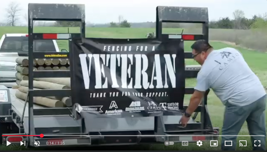 Fencing for a Hero-How Cameo™ Horse Fence Helped Build a Safe Haven for an Iowa Veteran