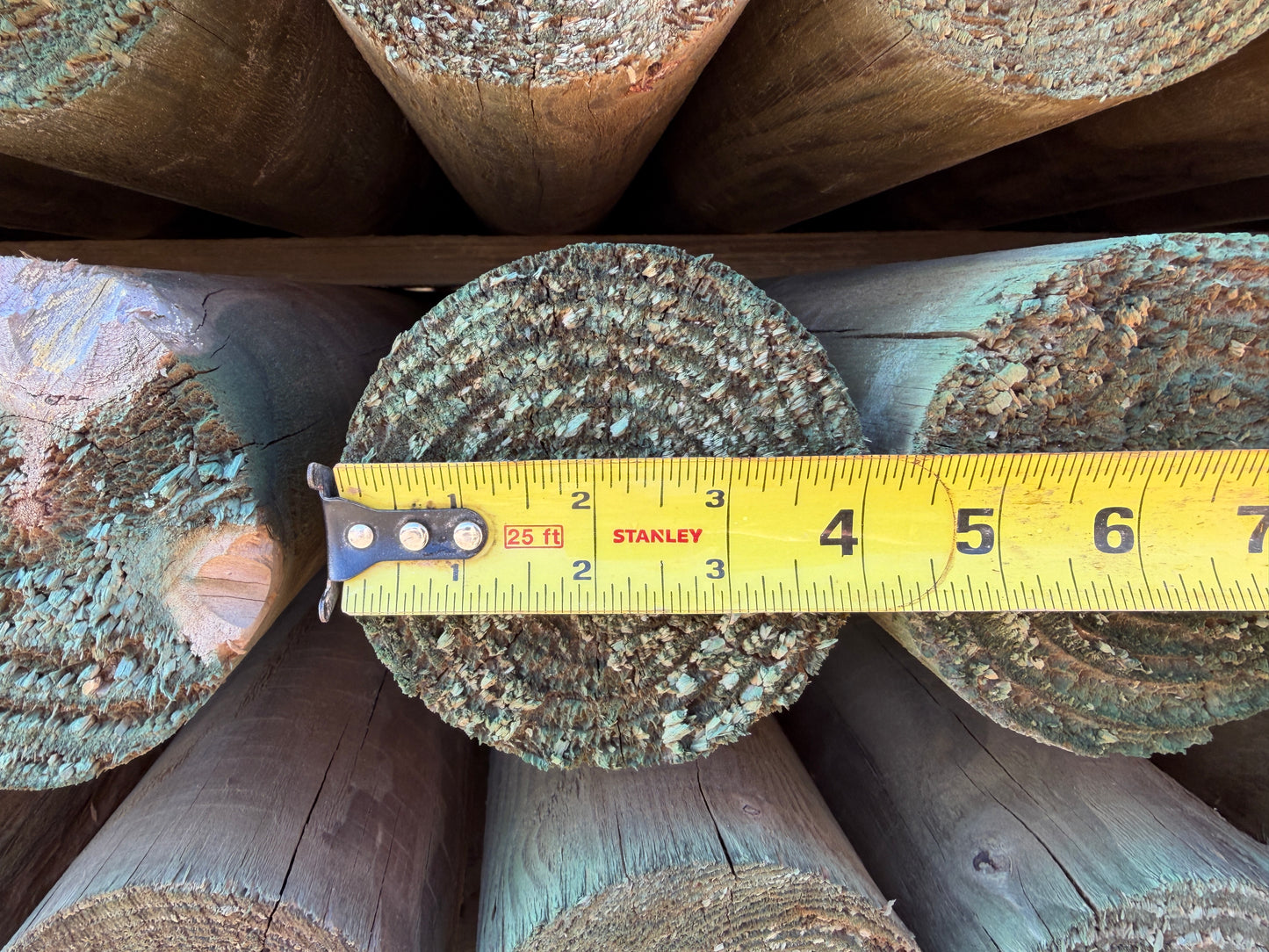 Perfect Posts™ 4" x 7' Line Posts - Precision-Turned Wood Fence Posts
