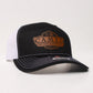 Cameo Leather Patch Mesh Truck Hat