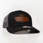 Cameo Leather Patch Mesh Truck Hat