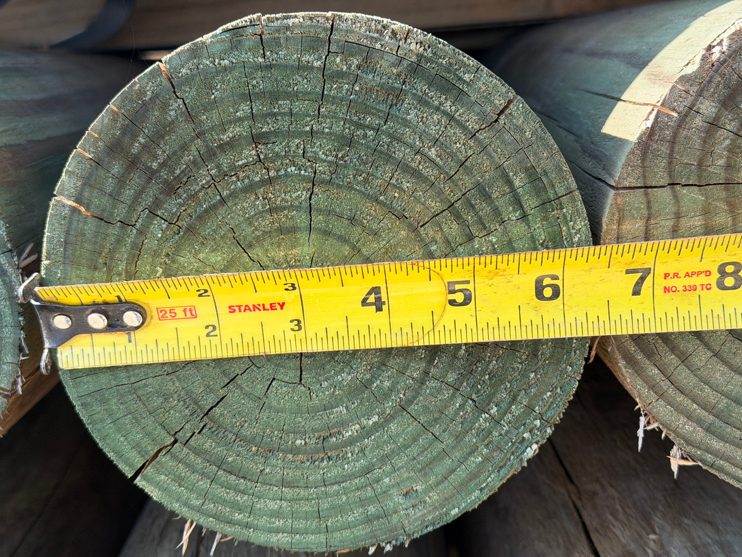 Perfect Posts™ 6" x 8' Corner & Gate Posts - Precision-Turned Wood Fence Posts