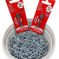 1,000 Count 1 1/4", Hex Head Zinc Screws *FREE Milwaukee Magnetic Nutdriver*
